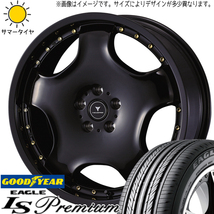 アルファード 235/50R18 グッドイヤー イーグル プレミアム アセット D1 18インチ 8.0J +42 5H114.3P サマータイヤ ホイール 4本SET_画像1