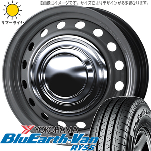 ハイエース 215/70R15 107/105 Y/H ブルーアース Van RY55 ネオキャロ 15インチ 6.0J +33 6H139.7P サマータイヤ ホイール 4本SET