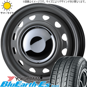 ムーブ ミラ ラパン 165/55R14 ヨコハマタイヤ ブルーアース Es ES32 ネオキャロ 14インチ 4.5J +45 4H100P サマータイヤ ホイール 4本SET