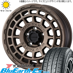 パジェロミニ キックス 195/65R16 Y/H ブルーアース Es ES32 マッドヴァンスX 16インチ 7.0J +35 5H114.3P サマータイヤ ホイール 4本SET