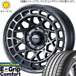 プリウスα アベニール 215/45R18 GY コンフォート マッドヴァンスX 18インチ 7.5J +35 5H114.3P サマータイヤ ホイール 4本SET