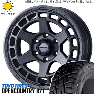 ハイエース 215/70R16 TOYO オープンカントリー R/T マッドヴァンスX 16インチ 6.5J +38 6H139.7P サマータイヤ ホイール 4本SET