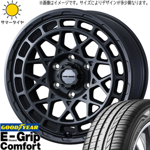 パジェロミニ キックス 195/65R16 GY コンフォート マッドヴァンスX 16インチ 7.0J +35 5H114.3P サマータイヤ ホイール 4本SET