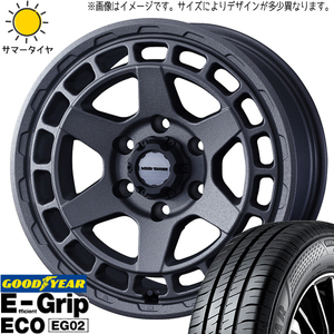 プリウスα 215/50R17 グッドイヤー EG02 マッドヴァンスX 17インチ 7.0J +38 5H114.3P サマータイヤ ホイール 4本SET