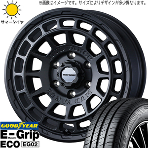 タント NBOX サクラ 155/65R14 グッドイヤー EG02 マッドヴァンスX 14インチ 4.5J +45 4H100P サマータイヤ ホイール 4本SET