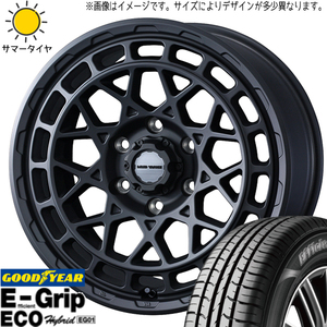 デリカ ヤリスクロス 215/55R17 グッドイヤー EG01 マッドヴァンスX 17インチ 7.0J +38 5H114.3P サマータイヤ ホイール 4本SET