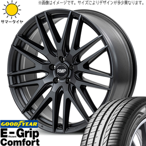 カローラルミオン リーフ 215/35R19 グッドイヤー コンフォート MID RMP 029F 19インチ 8.0J +42 5H114.3P サマータイヤ ホイール 4本SET