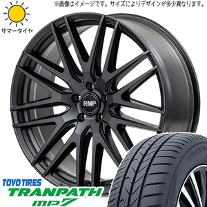 アウトランダー デリカ 225/55R18 TOYO トランパス MP7 MID RMP 029F 18インチ 7.0J +38 5H114.3P サマータイヤ ホイール 4本SET