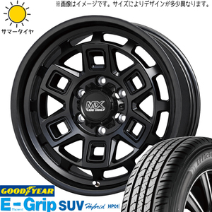 デリカ エクストレイル CX 225/70R16 グッドイヤー HP01 マッドクロス 16インチ 7.0J +38 5H114.3P サマータイヤ ホイール 4本SET