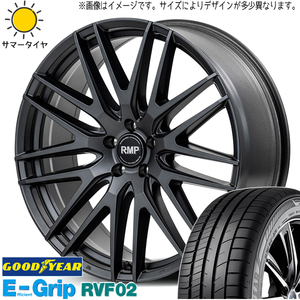 スバル エクシーガ 215/50R17 グッドイヤー RVF02 MID RMP 029F 17インチ 7.0J +47 5H100P サマータイヤ ホイール 4本SET