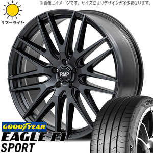 ルミオン セレナ シビック 215/40R18 グッドイヤー F1 SPORT MID RMP 029F 18インチ 7.0J +47 5H114.3P サマータイヤ ホイール 4本SET