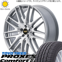 エクストレイル CX-8 RAV4 225/60R18 TOYO プロクセス c2s MID RMP 029F 18インチ 8.0J +42 5H114.3P サマータイヤ ホイール 4本SET_画像1