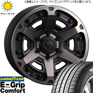 パジェロミニ キックス 195/65R16 GY コンフォート マーテルギア アーマー 16インチ 7.0J +35 5H114.3P サマータイヤ ホイール 4本SET