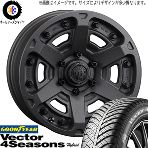 キックス ジューク 205/65R16 GY ベクター HB マーテルギア アーマー 16インチ 7.0J +35 5H114.3P オールシーズンタイヤ ホイール 4本SET