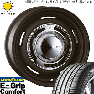 シエンタ 5穴車 195/50R16 グッドイヤー コンフォート クロスカントリー 16インチ 6.5J +43 5H100P サマータイヤ ホイール 4本SET