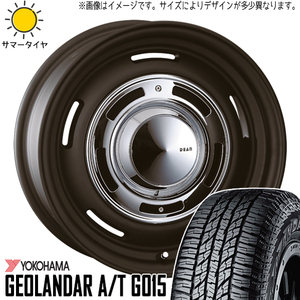 スバル XV フォレスター 215/70R16 Y/H ジオランダー A/T G015 クロスカントリー 16インチ 6.5J +43 5H100P サマータイヤ ホイール 4本SET