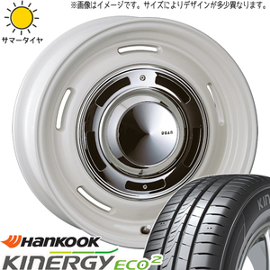 NV200 デリカD3 185/70R14 ハンコック K435 クロスカントリー 14インチ 5.0J +43 4H114.3P サマータイヤ ホイール 4本SET