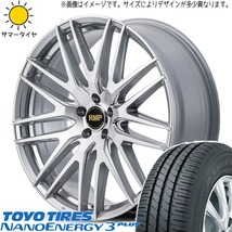 プリウス 205/45R17 トーヨータイヤ ナノエナジー3 MID RMP 029F 17インチ 7.0J +47 5H100P サマータイヤ ホイール 4本SET_画像1