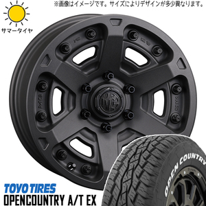 スズキ ジムニー 215/70R16 TOYO オープンカントリー A/Tex MG アーマー 16インチ 5.5J +20 5H139.7P サマータイヤ ホイール 4本SET