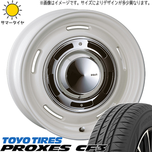 ウィッシュ 195/60R16 トーヨータイヤ プロクセス CF3 クロスカントリー 16インチ 6.5J +43 5H100P サマータイヤ ホイール 4本SET