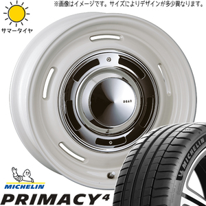 カムリ クラウン ジオ 215/60R16 ミシュラン プライマシー4 クロスカントリー 16インチ 6.5J +38 5H114.3P サマータイヤ ホイール 4本SET