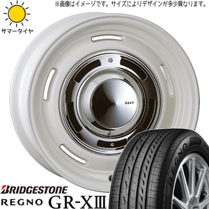 プリウスα ノア ヴォクシー 205/60R16 BS REGNO GRX3 クロスカントリー 16インチ 6.5J +38 5H114.3P サマータイヤ ホイール 4本SET