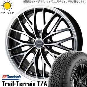 RAV4 235/65R17 BFグッドリッチ トレイルテレーン クロノス CH-113 17インチ 7.0J +40 5H114.3P サマータイヤ ホイール 4本SET