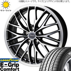 アルファード ハリアー 245/45R19 GY コンフォート クロノス CH-113 19インチ 8.0J +35 5H114.3P サマータイヤ ホイール 4本SET