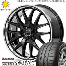 ホンダ ジェイド 235/35R19 ブリヂストン ポテンザ RE71RS MID EXE7 19インチ 8.0J +42 5H114.3P サマータイヤ ホイール 4本SET_画像1