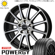 カローラ スイフト ヤリス 185/60R15 ピレリ パワジー ヴァレット グリッター 15インチ 5.5J +45 4H100P サマータイヤ ホイール 4本SET_画像1