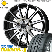 CH-R ZR-V CX-30 215/60R17 TOYO トランパス Lu2 ヴァレット グリッター 17インチ 7.0J +48 5H114.3P サマータイヤ ホイール 4本SET_画像1