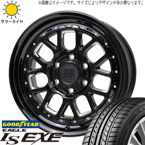 ハイエース 215/65R16 グッドイヤー EAGLE LS EXE バークレイ ヒューロン 16インチ 6.5J +38 6H139.7P サマータイヤ ホイール 4本SET