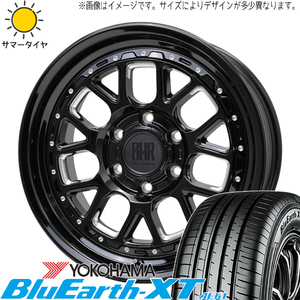 ハイエース 215/70R16 Y/H ブルーアース-XT AE61 バークレイ ヒューロン 16インチ 6.5J +38 6H139.7P サマータイヤ ホイール 4本SET