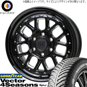 キックス ジューク 205/65R16 GY ベクター HB バークレイ ヒューロン 16インチ 7.0J +38 5H114.3P オールシーズンタイヤ ホイール 4本SET