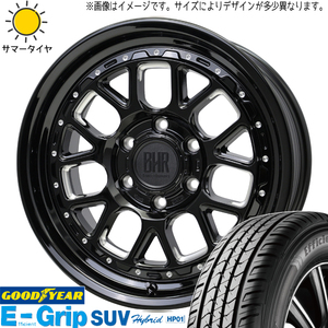 Hilux サーフ プラド 265/65R17 グッドイヤー HP01 バークレイ ヒューロン 17インチ 8.0J +20 6H139.7P サマータイヤ ホイール 4本SET