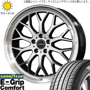 アルファード 245/40R19 グッドイヤー コンフォート ヴェネルディ ルガーノ 19インチ 8.0J +38 5H114.3P サマータイヤ ホイール 4本SET