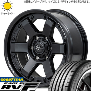 スズキ ジムニーシエラ 205/70R15 グッドイヤー RVF MID M6 CARBINE 15インチ 6.0J ±0 5H139.7P サマータイヤ ホイール 4本SET