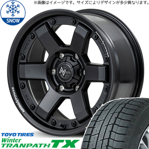 スズキ ジムニーシエラ 215/70R15 TOYO トランパス TX MID M6 CARBINE 15インチ 6.0J ±0 5H139.7P スタッドレスタイヤ ホイール 4本SET