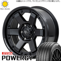 プリウスα 215/50R17 ピレリ パワジー MID M6 CARBINE 17インチ 7.0J +42 5H114.3P サマータイヤ ホイール 4本SET_画像1