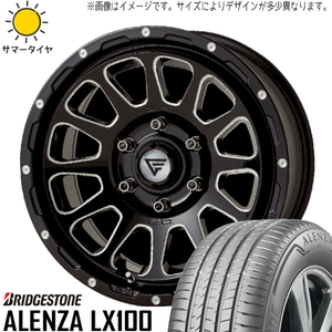 パジェロミニ キックス 175/80R16 BS アレンザ LX100 デルタフォース 16インチ 7.0J +38 5H114.3P サマータイヤ ホイール 4本SET