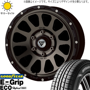 プリウスα 205/60R16 グッドイヤー EG01 デルタフォース 16インチ 7.0J +35 5H114.3P サマータイヤ ホイール 4本SET