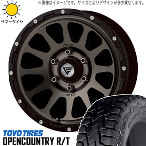 Hilux サーフ プラド 265/65R17 TOYO オープンカントリー R/T デルタフォース 17インチ 8.0J +20 6H139.7P サマータイヤ ホイール 4本SET