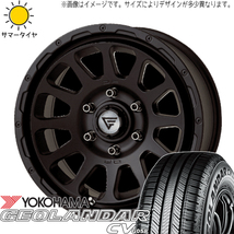 デリカ エクストレイル CX 225/70R16 Y/H CV G058 デルタフォース 16インチ 7.0J +35 5H114.3P サマータイヤ ホイール 4本SET_画像1