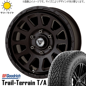 FJクルーザー プラド Hilux 285/70R17 BFグッドリッチ デルタフォース 17インチ 8.0J +20 6H139.7P サマータイヤ ホイール 4本SET