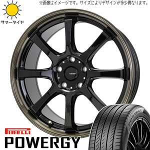 86 プリウス レガシィ BRZ 215/45R17 ピレリ パワジー Gスピード P08 17インチ 7.0J +45 5H100P サマータイヤ ホイール 4本SET