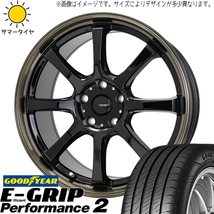 アリスト マジェスタ 225/50R17 グッドイヤー パフォーマンス2 Gスピード P08 17インチ 7.0J +38 5H114.3P サマータイヤ ホイール 4本SET_画像1