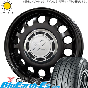 ハスラー キャスト フレア 165/65R14 Y/H Es ES32 クロスブラッド スティール 14インチ 4.5J +45 4H100P サマータイヤ ホイール 4本SET