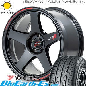 ヤリス スイフト バレーノ 185/55R16 Y/H ブルーアース Es ES32 MID RMP TR50 16インチ 6.0J +45 4H100P サマータイヤ ホイール 4本SET