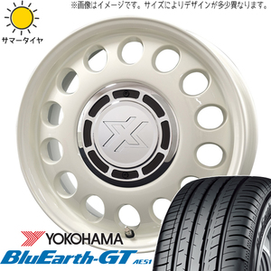 プリウス 185/65R15 Y/H ブルーアースGT AE51 クロスブラッド スティール 15インチ 6.0J +43 5H100P サマータイヤ ホイール 4本SET