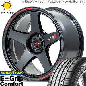 NBOX タント スペーシア 165/55R15 グッドイヤー コンフォート MID RMP TR50 15インチ 5.0J +45 4H100P サマータイヤ ホイール 4本SET